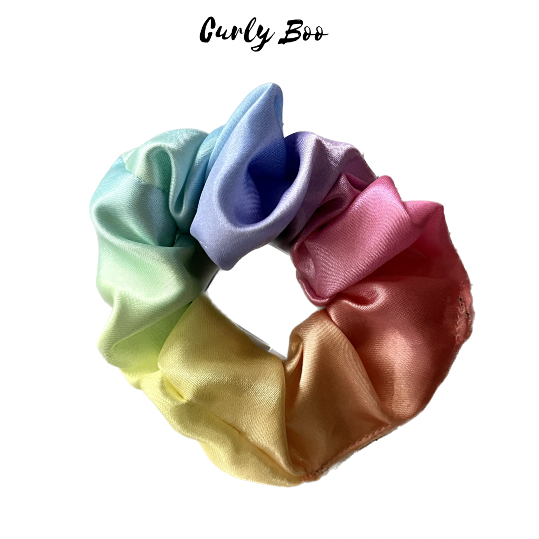 Curly Boo Satin Scrunchies - Curly Boo