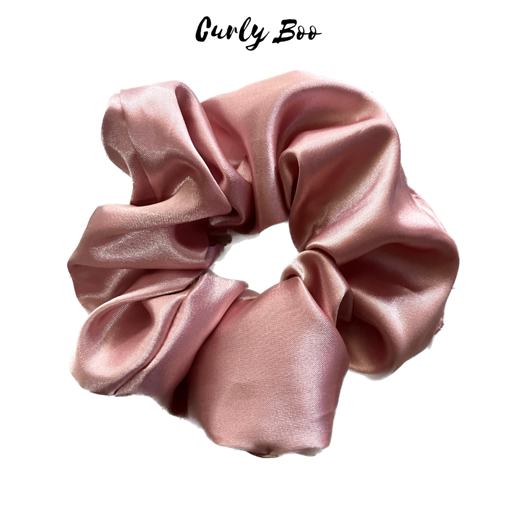 Curly Boo Satin Scrunchies - Curly Boo
