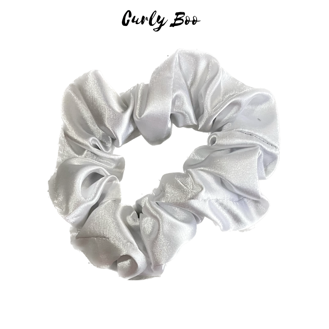 Curly Boo Satin Scrunchies - Curly Boo