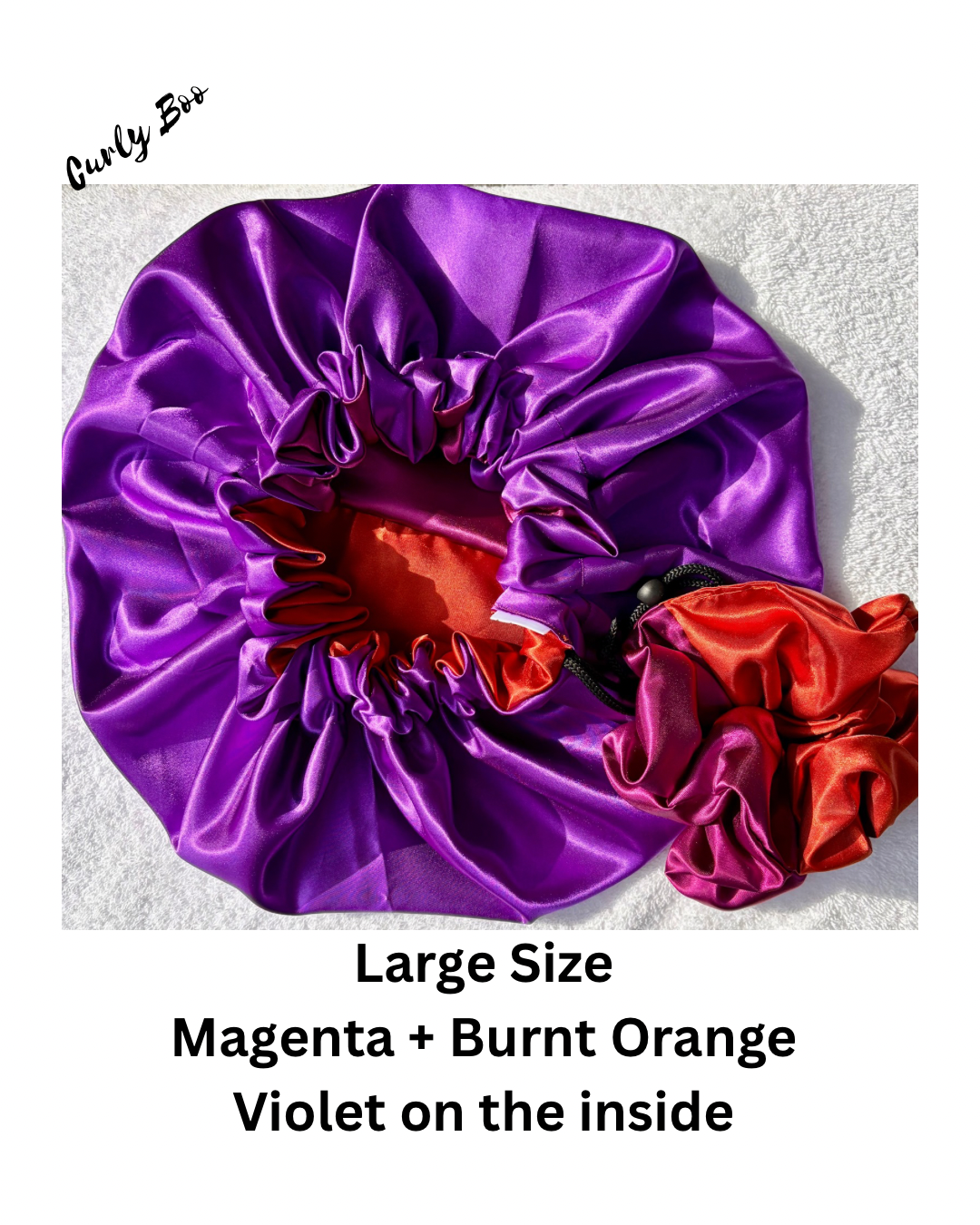 Curly Boo Limited Edition Satin Bonnets
