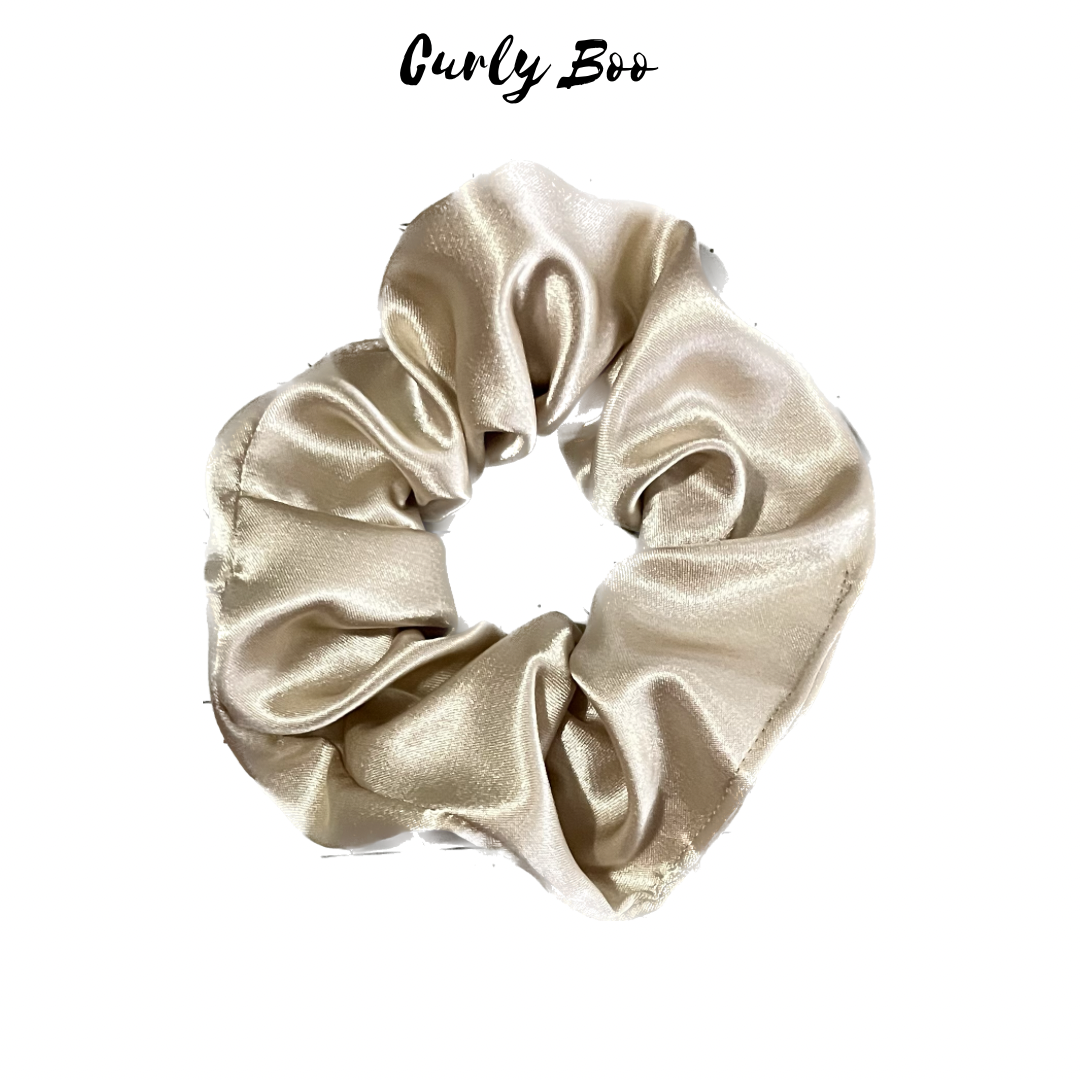 Curly Boo Satin Scrunchies - Curly Boo