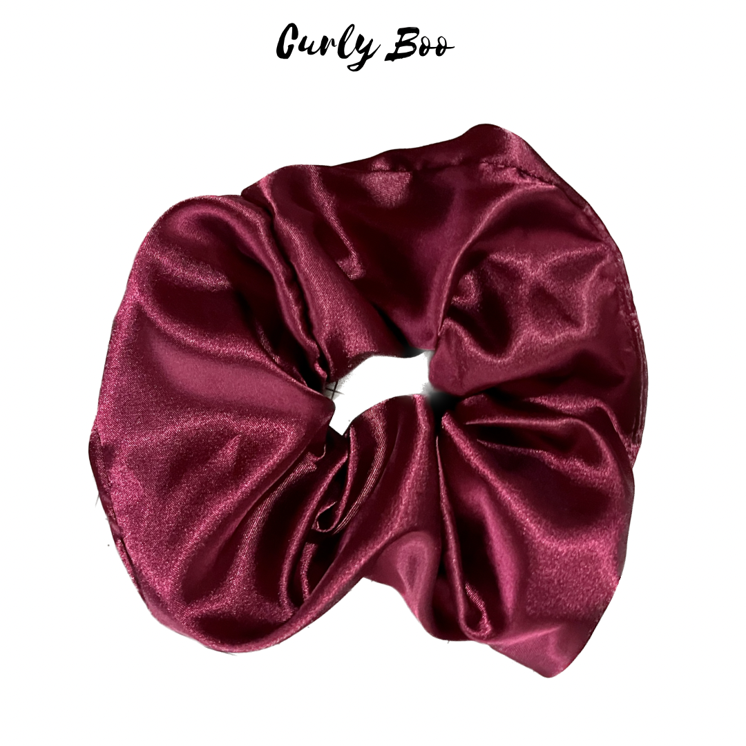Curly Boo Satin Scrunchies - Curly Boo
