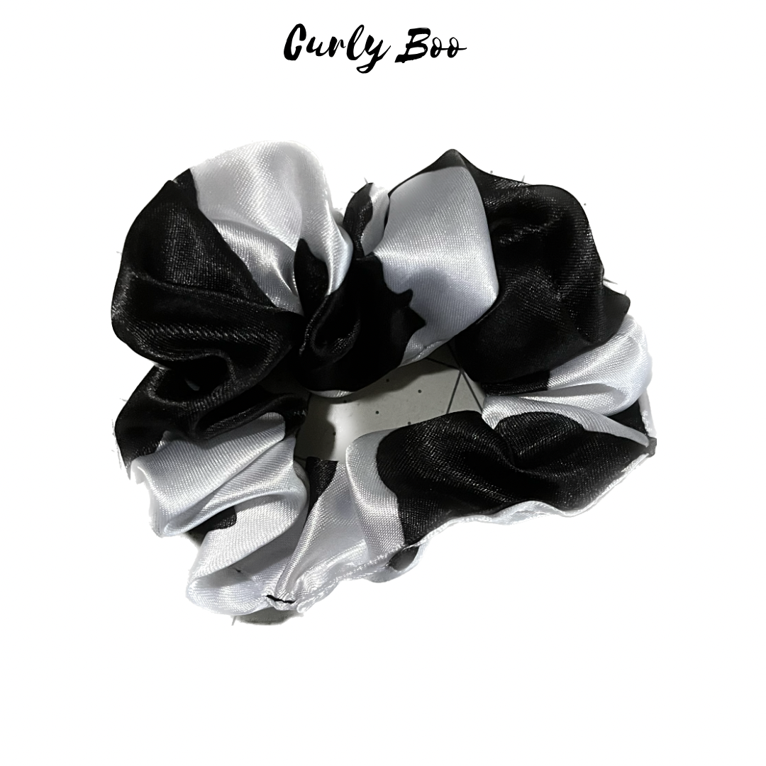 Curly Boo Satin Scrunchies - Curly Boo