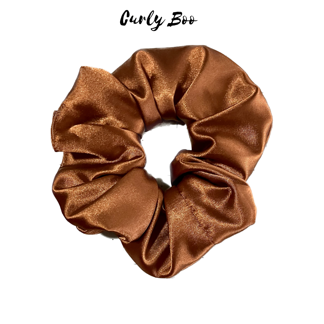 Curly Boo Satin Scrunchies - Curly Boo