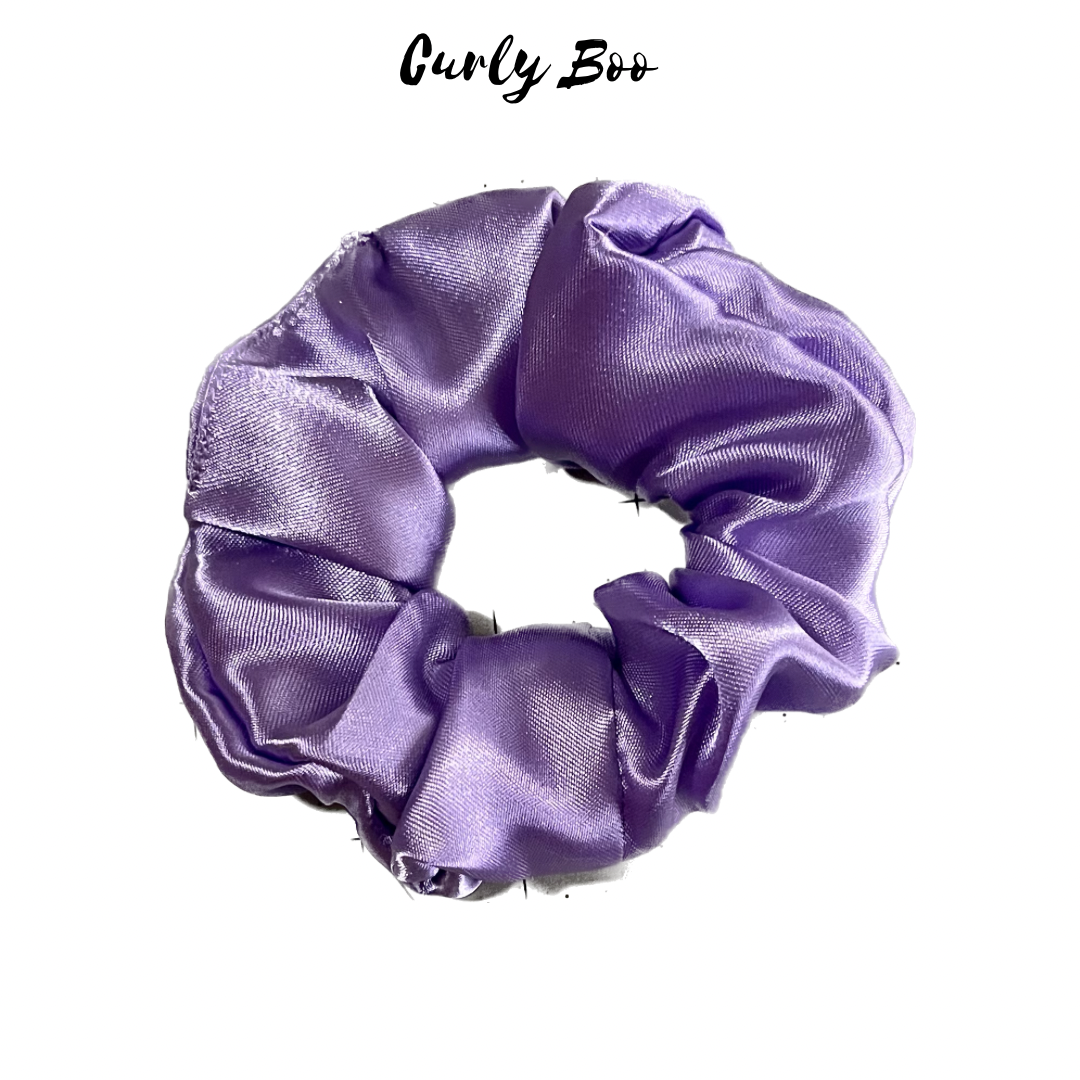 Curly Boo Satin Scrunchies - Curly Boo