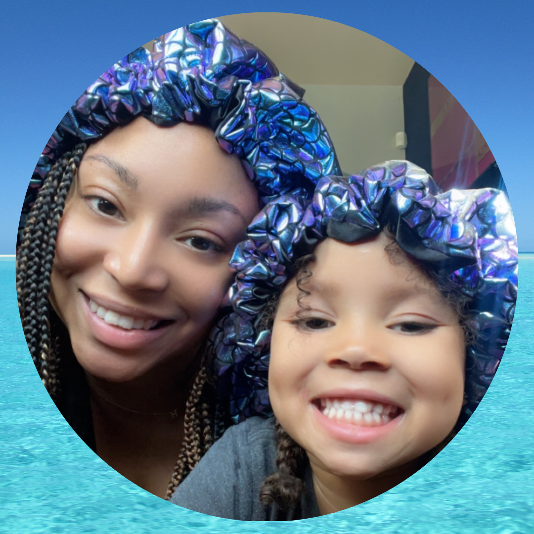 Mermaid Satin Bonnet Collection - Curly Boo