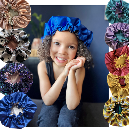 Unlocking the Magic: The Benefits of Satin Bonnets and Pillowcases for Curly Kids