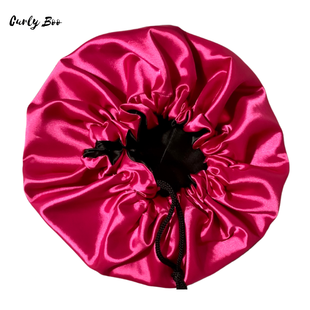 Curly Boo Satin Bonnet - Curly Boo