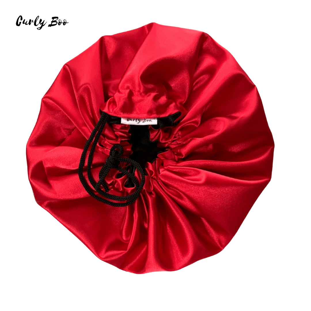 Curly Boo Satin Bonnet - Curly Boo