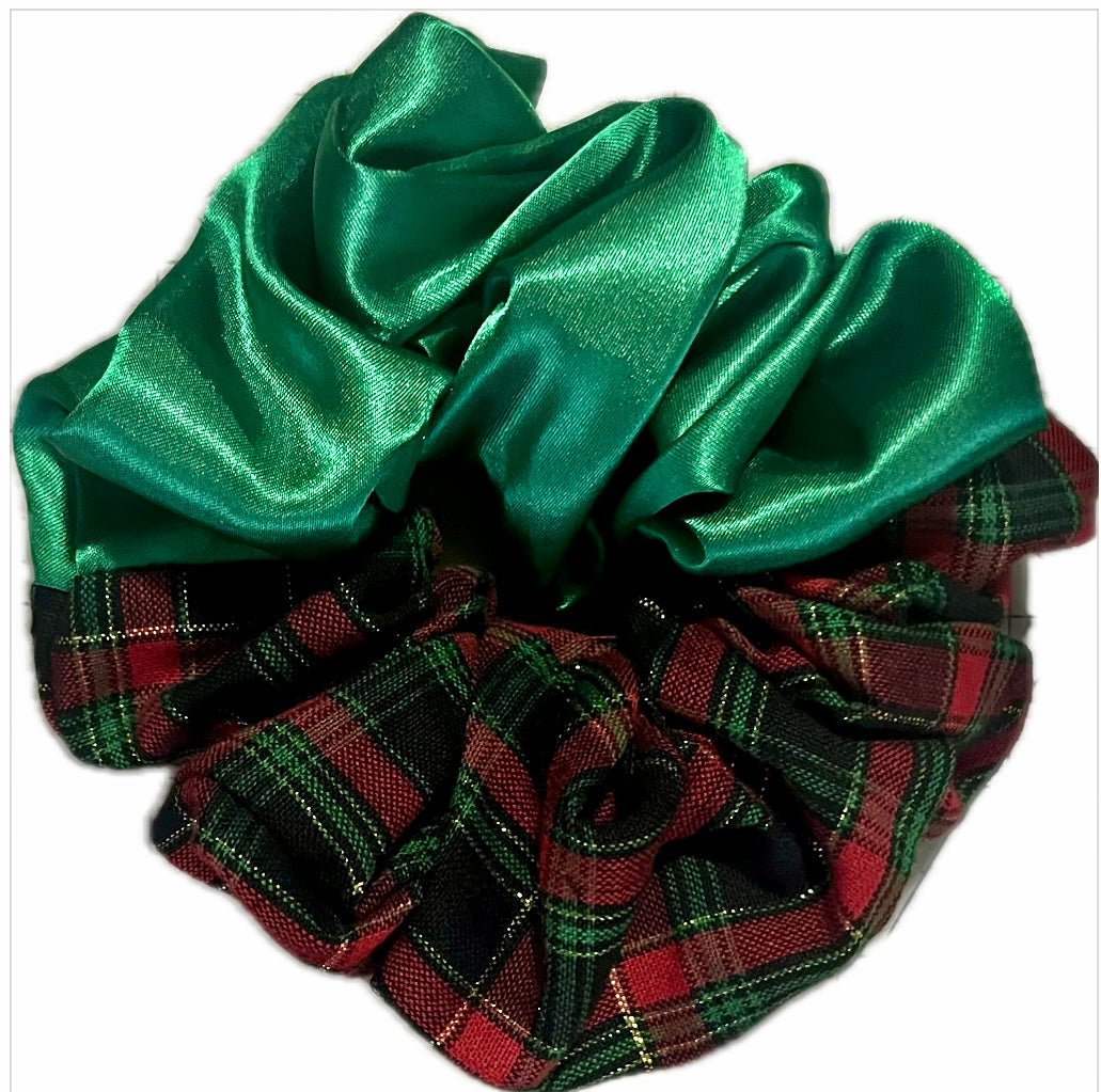 Curly Boo Satin Scrunchies