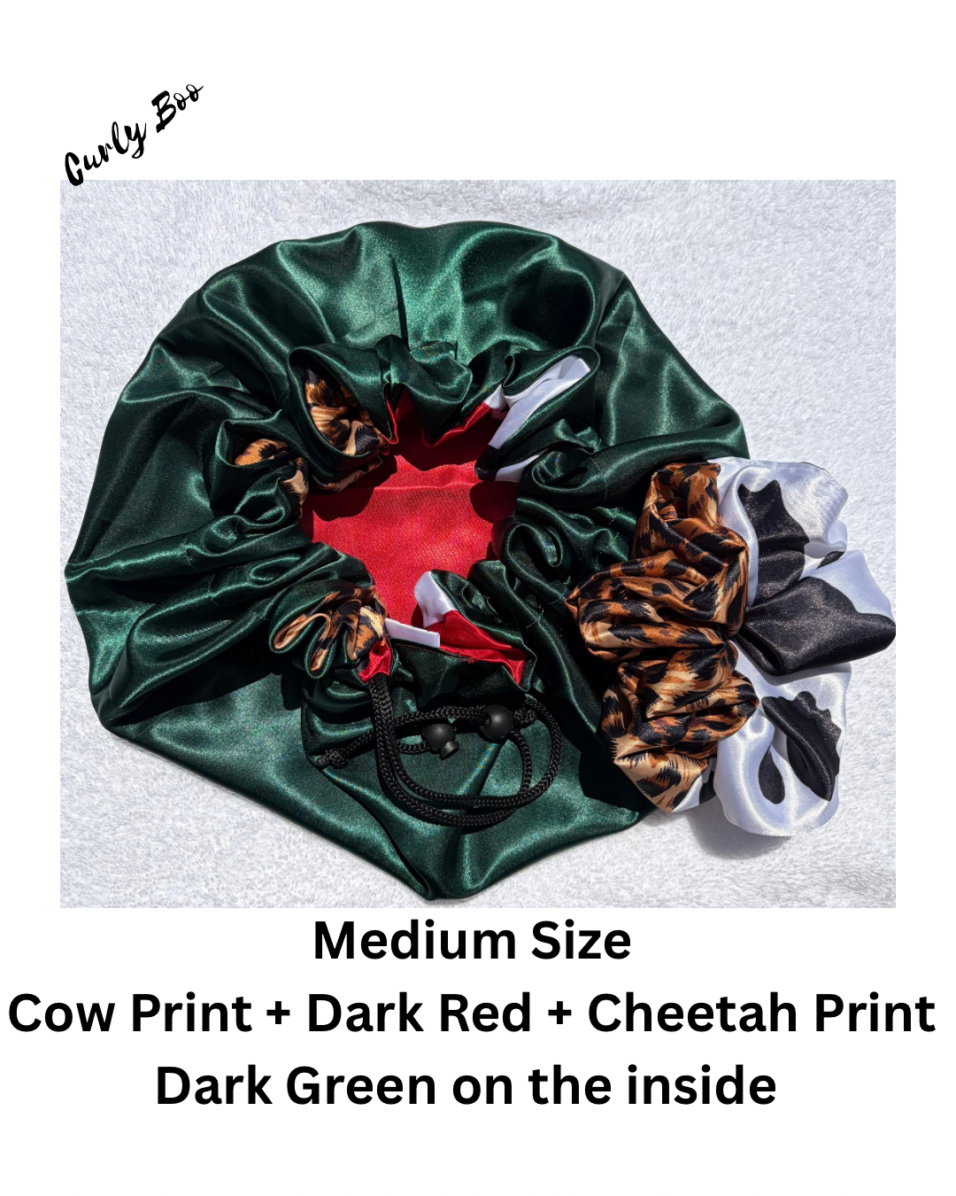 Curly Boo Limited Edition Satin Bonnets