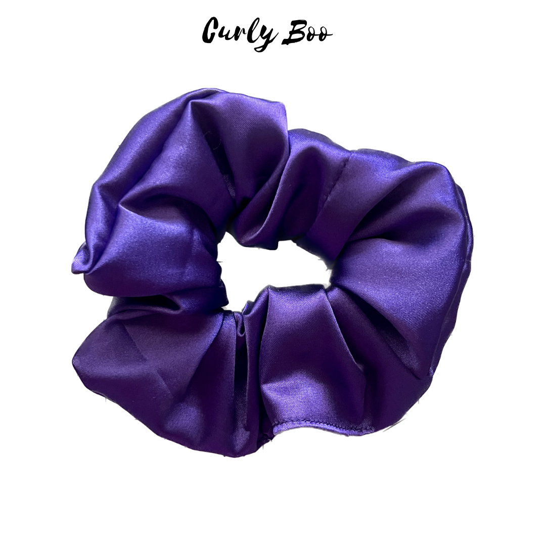 Curly Boo Satin Scrunchies - Curly Boo