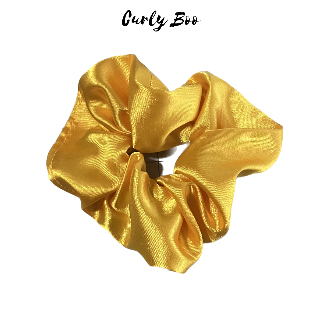 Curly Boo Satin Scrunchies - Curly Boo