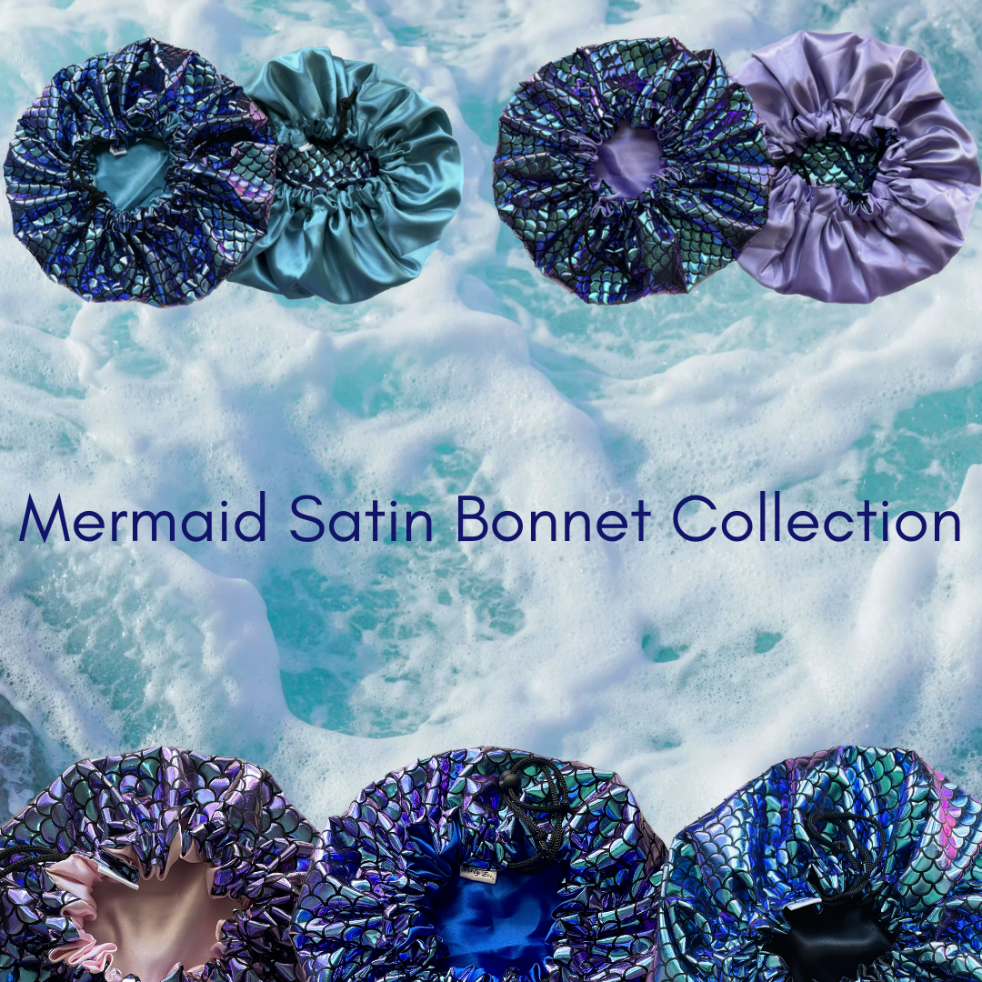 Mermaid Satin Bonnet Collection