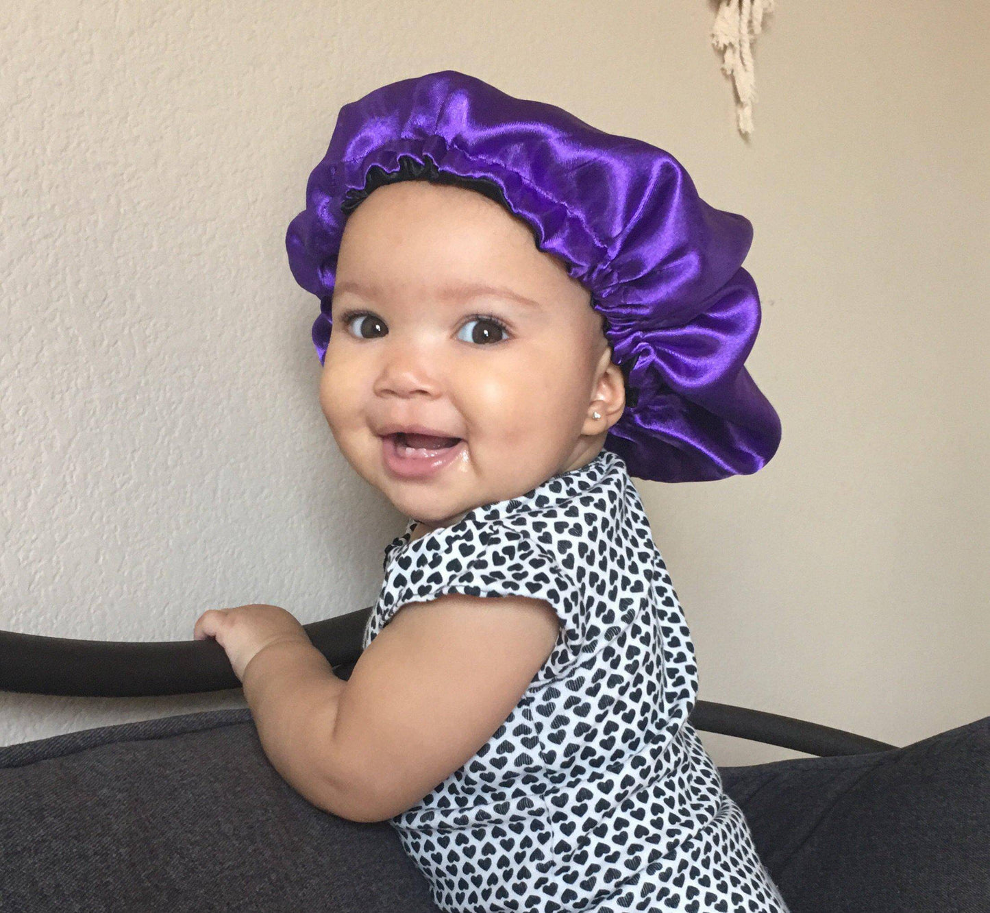 Curly Boo Child Satin Bonnet - Curly Boo